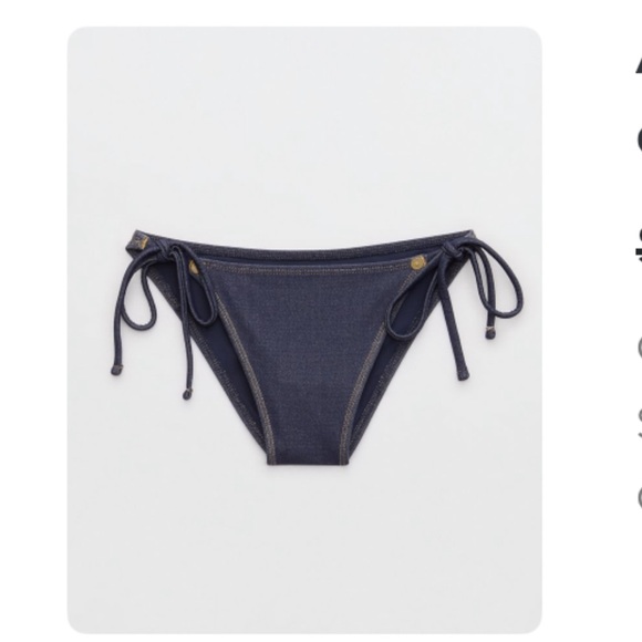 Aerie Scoop / Cheeky Bikini Set, Small bottoms/ Medium top - Picture 6 of 6